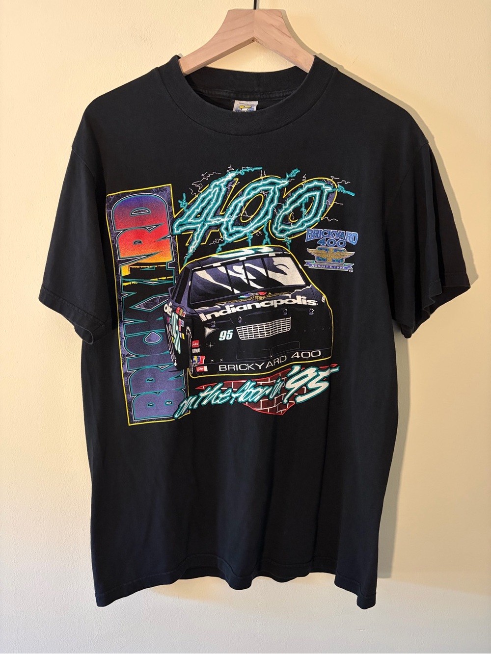 Vintage 1995 Brickyard 400 Nascar Racing T-Shirt